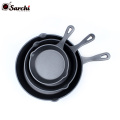 Pre-seasoned Cookware Set Non-stick Round Best Cast Iron Skillet Frying Pan